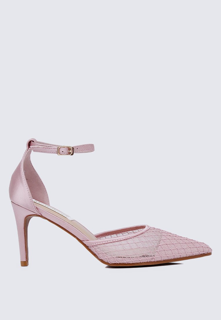 Zuri Comfy Heels In Dusty PinkShoes - myballerine
