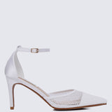 Zuri Comfy Heels In Off WhiteShoes - myballerine