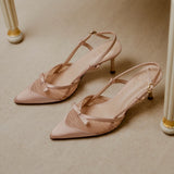 Ottilie Comfy Heels In Pink