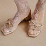 Isabeau Comfy Sandals In Beige