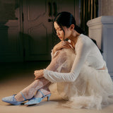 Lisbeth Comfy Heels In Blue
