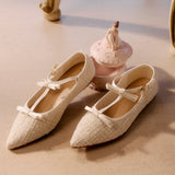 Adelaide Comfy Ballerina In Beige