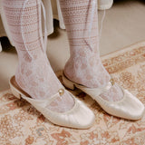 Loue Comfy Heels In Beige