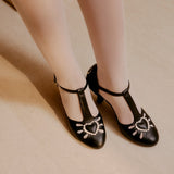 Lovella Comfy Heels In Black