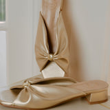 Mabelle Comfy Sandals In Gold