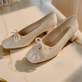 Estelle Comfy Heels In Beige