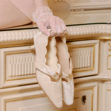 Sarah Comfy Heels In Beige
