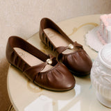 Rowena Comfy Ballerina In Espresso