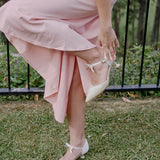 Eloice Comfy Heels In Beige