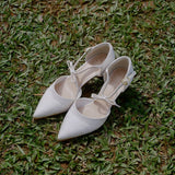 Eloice Comfy Heels In Beige