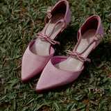 Eloice Comfy Heels In Pink