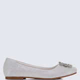 Maribel Comfy Ballerina In Ivory