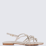 Naomi Comfy Sandals In Nude
