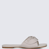 Yurina Comfy Sandals In Nude