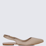 Kate Comfy Ballerina In Taupe