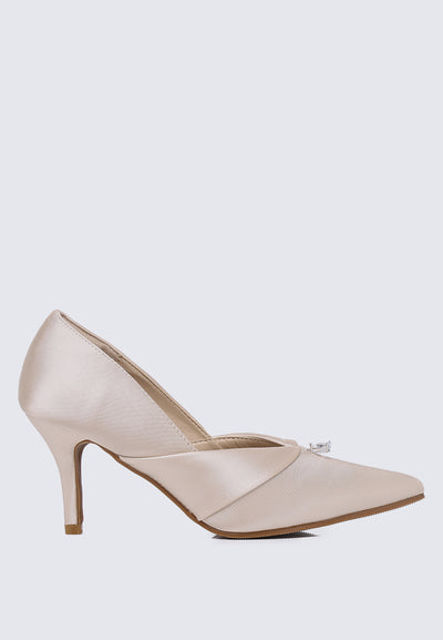 Rosaline Comfy Pumps In Champagne