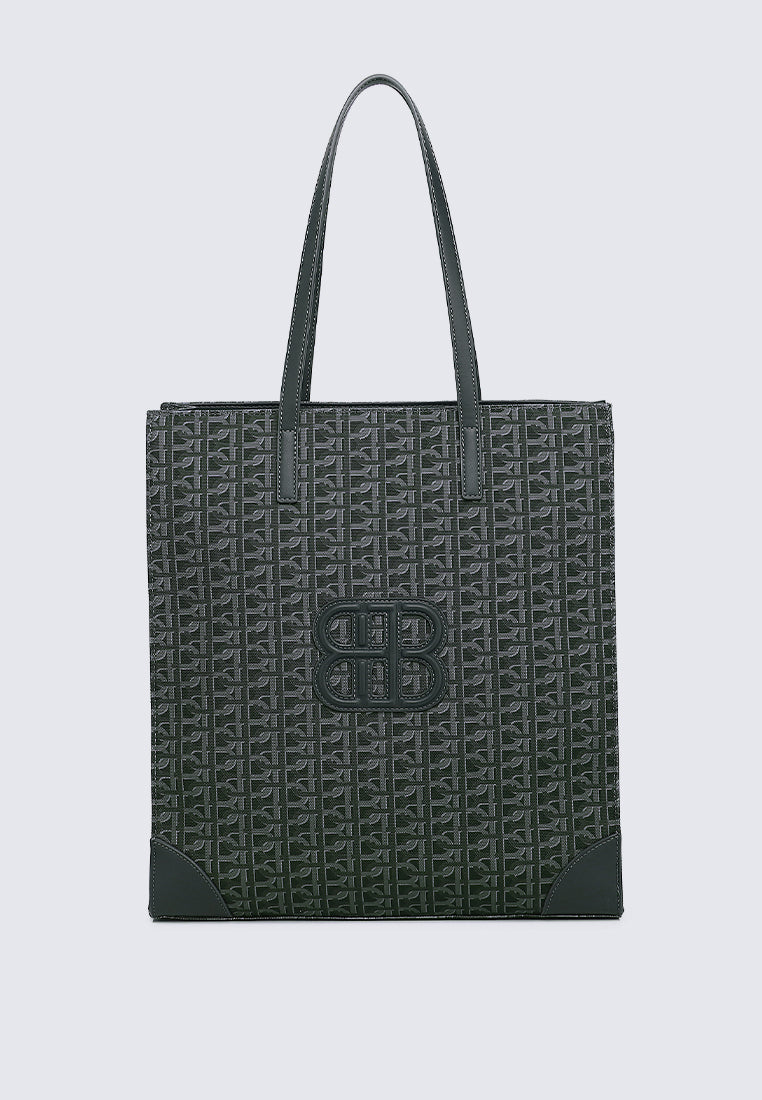Melitta Printed Tote Bag In Black