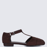 Mozzy Comfy Sandals In Espresso
