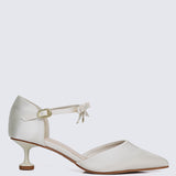 Eloice Comfy Heels In Beige