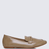 Noa Comfy Loafers In Almond