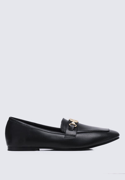 Britt Comfy Loafers In Black