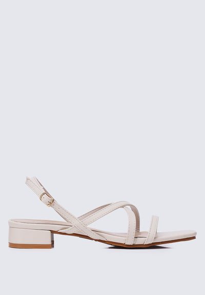 Savannah Comfy Sandals In Beige