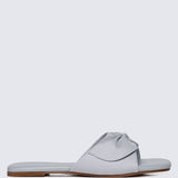 Yurina Comfy Sandals In Light Blue