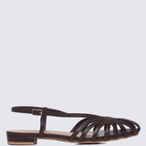 Terra Comfy Sandals In Espresso
