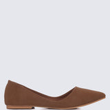 Cece 2.0 Comfy Ballerina In Brown