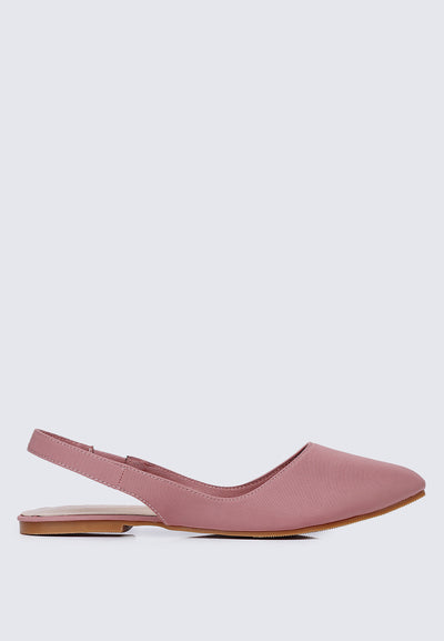 Kate Comfy Ballerina In Dusty Rose