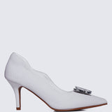 Fairytale Fantasy Comfy Pumps In Platinum