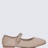 Faye FlexFit Comfy Ballerina In Khaki