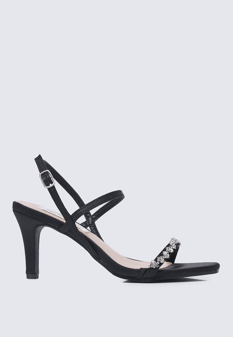 Kristine Comfy Heels In Black