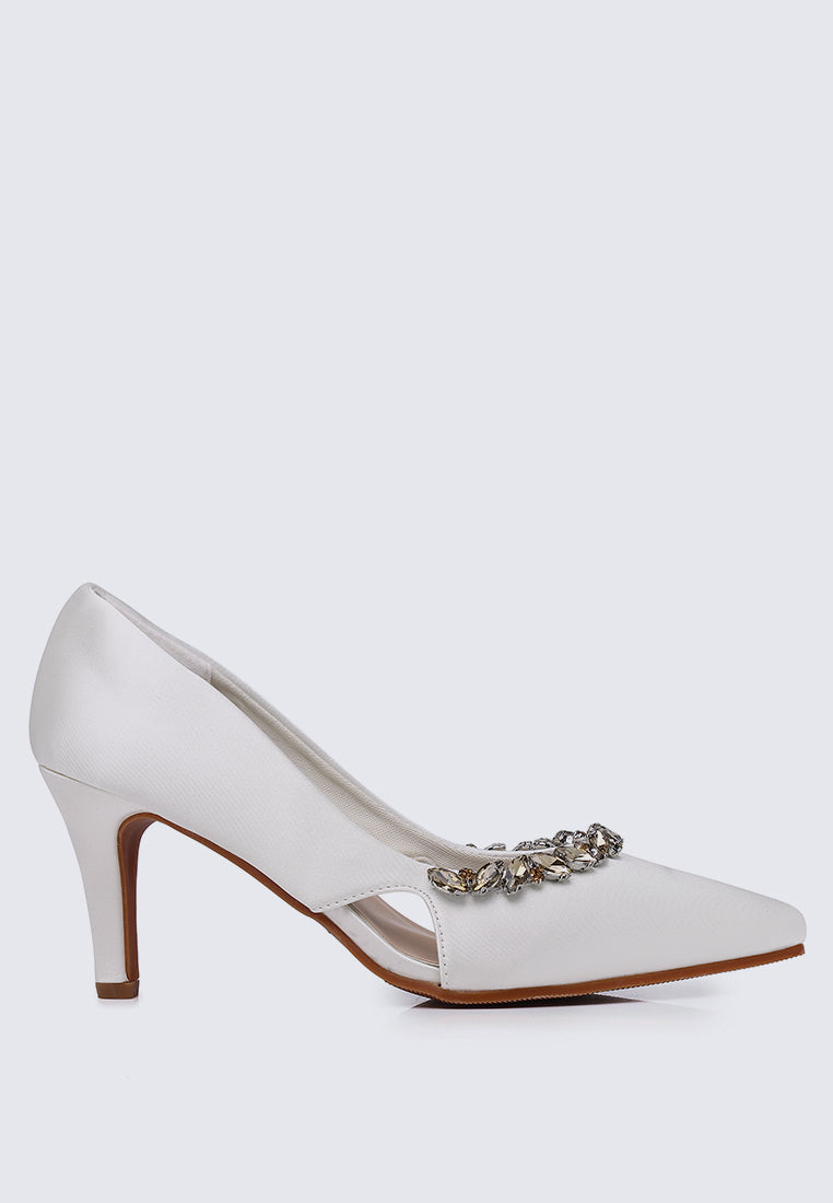 Gisele Comfy Pumps In Ivory