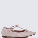 Adelaide Comfy Ballerina In Pink