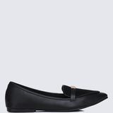 Choco Soufflé Comfy Loafers In Black