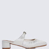 Loue Comfy Heels In Beige
