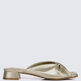 Mabelle Comfy Sandals In Gold