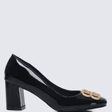 Phyllis Comfy Heels In Black