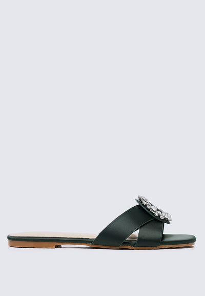 Charlie Comfy Sandals In Green