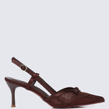 Ottilie Comfy Heels In Espresso