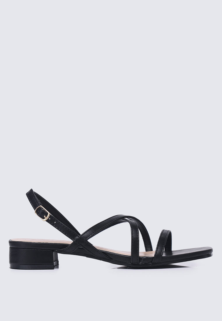 Savannah Comfy Sandals In Black