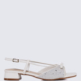 Ophelia Comfy Sandals In Ivory