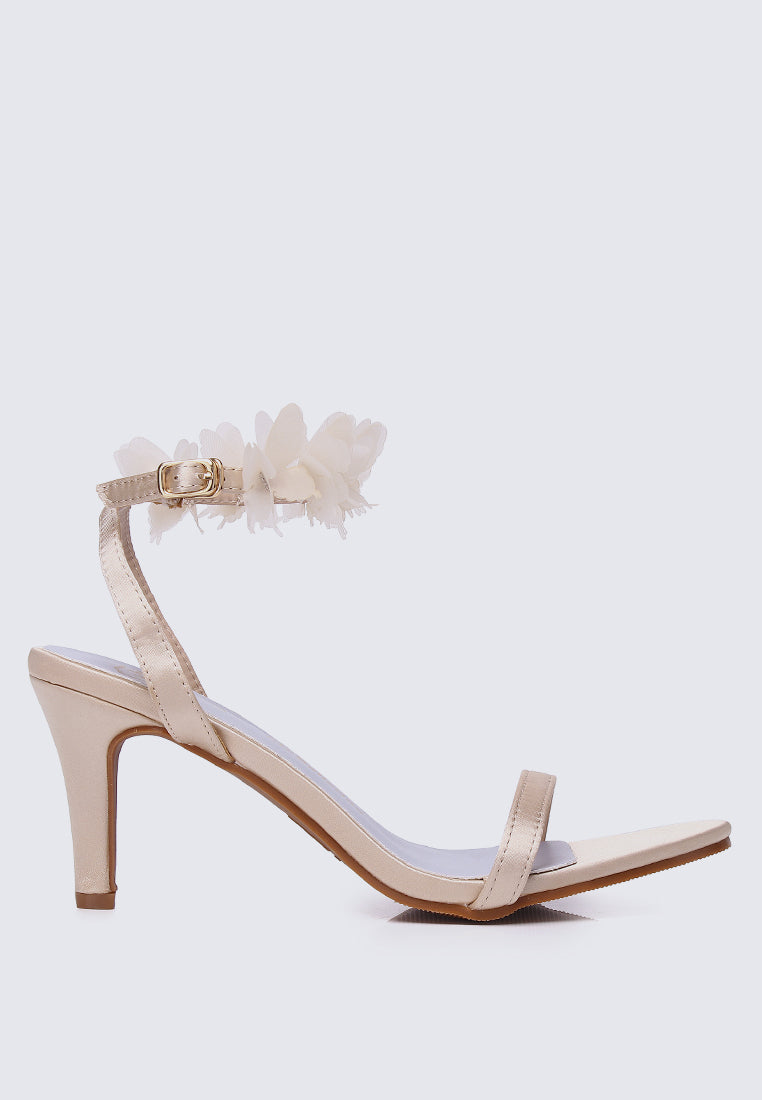 Dreaming of Dancing Comfy Heels In Champagne