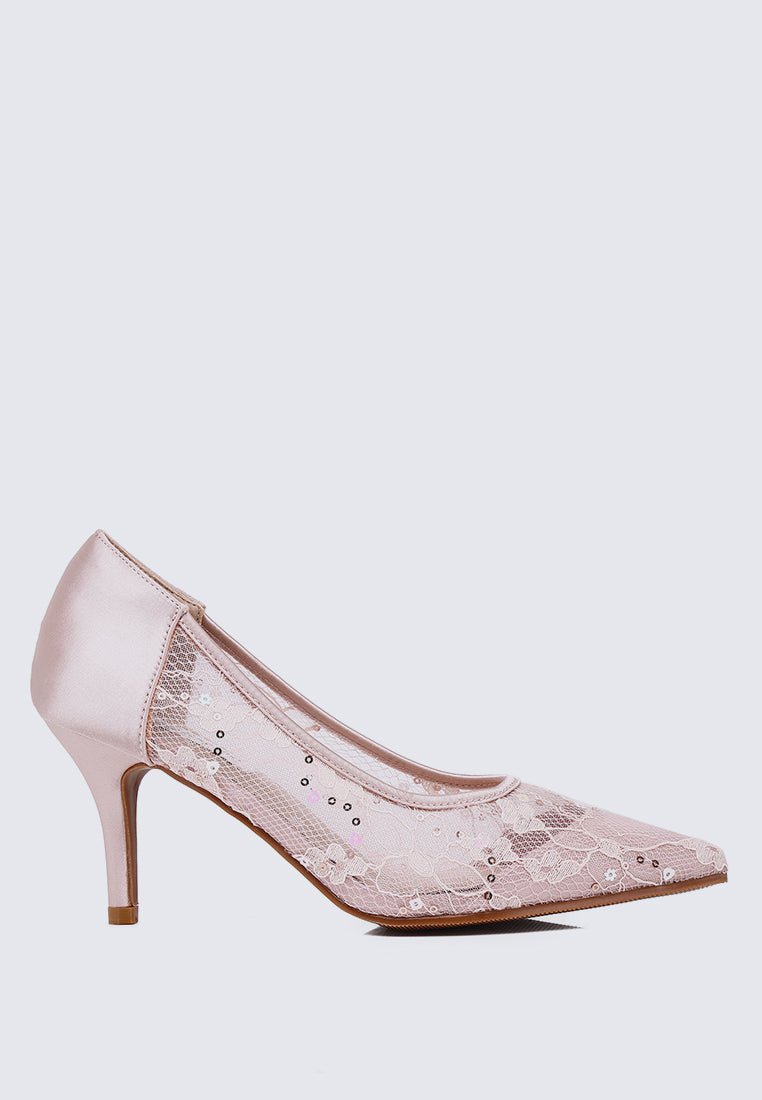 Lucie Comfy Pumps In Blush