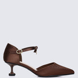 Eloice Comfy Heels In Espresso