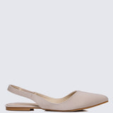 Kate Comfy Ballerina In Almond