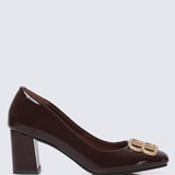 Phyllis Comfy Heels In Espresso