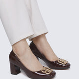 Phyllis Comfy Heels In Espresso