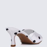 Noira Comfy Heels In White